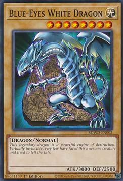 Blue-Eyes White Dragon (V.2 - Common) - Structure Deck: Blue-Eyes White Destiny (Common) [SDWD-002]