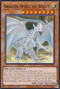 Dragon Spirit of White - Structure Deck: Blue-Eyes White Destiny (Common) [SDWD-008]