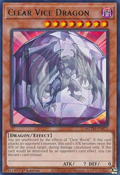 Clear Vice Dragon - Maze of the Master (Rare) [MZTM-071]
