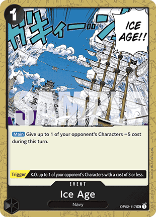 Ice Age (OP02-117) (V.1) - The Best (Uncommon) [PRB01-OP02-117]