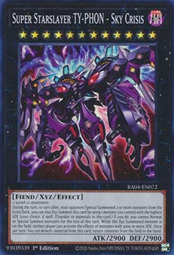 Super Starslayer TY-PHON - Sky Crisis (V.1 - Super Rare) - Quarter Century Stampede (Super Rare) [RA04-072]