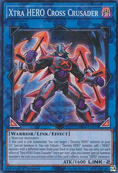 Xtra HERO Cross Crusader (V.1 - Super Rare) - Quarter Century Stampede (Super Rare) [RA04-076]