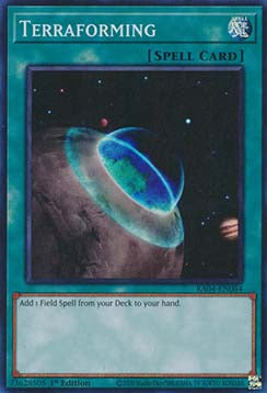 Terraforming (V.1 - Super Rare) - Quarter Century Stampede (Super Rare) [RA04-084]