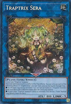 Traptrix Sera (V.3 - Secret Rare) - Quarter Century Stampede (Secret Rare) [RA04-075]