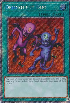 Delinquent Duo (V.1 - Platinum Secret Rare) - Quarter Century Stampede (Platinum Secret Rare) [RA04-114]