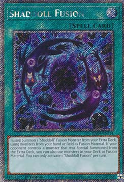 Shaddoll Fusion (V.1 - Platinum Secret Rare) - Quarter Century Stampede (Platinum Secret Rare) [RA04-231]