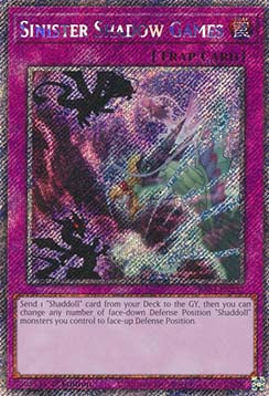 Sinister Shadow Games (V.1 - Platinum Secret Rare) - Quarter Century Stampede (Platinum Secret Rare) [RA04-232]