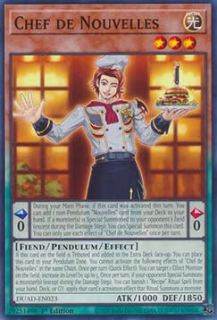 Chef de Nouvelles - Duelist’s Advance (Common) [DUAD-023]