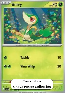 Snivy - Black Bolt: Additionals (Promo) [xBLK-001]