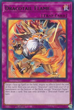 Dracotail Flame (V.1 - Rare) - Justice Hunters (Rare) [JUSH-011]