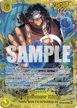 Bartholomew Kuma (OP12-119) (V.1) - Legacy of the Master (Secret Rare) [OP12-119]