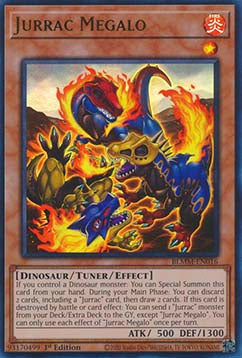 Jurrac Megalo - Battles of Legend: Monster Mayhem (Ultra Rare) [BLMM-016]