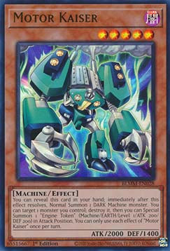 Motor Kaiser - Battles of Legend: Monster Mayhem (Ultra Rare) [BLMM-028]