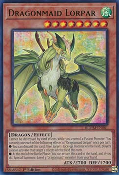 Dragonmaid Lorpar - Battles of Legend: Monster Mayhem (Ultra Rare) [BLMM-061]