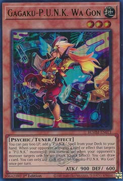 Gagaku-P.U.N.K. Wa Gon - Battles of Legend: Monster Mayhem (Ultra Rare) [BLMM-071]