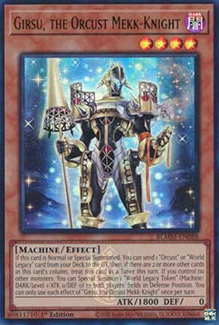 Girsu, the Orcust Mekk-Knight - Battles of Legend: Monster Mayhem (Ultra Rare) [BLMM-088]
