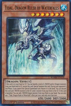 Tidal, Dragon Ruler of Waterfalls - Battles of Legend: Monster Mayhem (Ultra Rare) [BLMM-118]