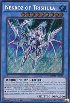 Nekroz of Trishula (V.1 - Secret Rare) - Battles of Legend: Monster Mayhem (Secret Rare) [BLMM-132]
