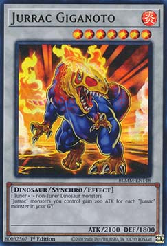 Jurrac Giganoto - Battles of Legend: Monster Mayhem (Ultra Rare) [BLMM-148]