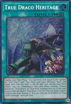 True Draco Heritage - Battles of Legend: Monster Mayhem (Secret Rare) [BLMM-168]