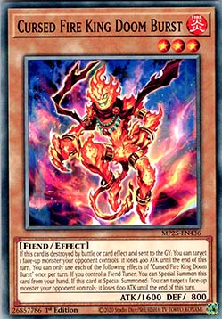 Cursed Fire King Doom Burst - 2025 Mega-Pack Tin (Common) [MP25-436]