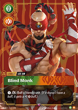 Lee Sin, Blind Monk - Origins (Rare) [OGN-257]