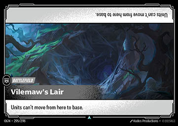 Vilemaw's Lair - Origins (Uncommon) [OGN-295]