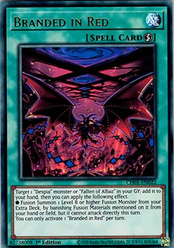 Branded in Red - THE CHRONICLES DECK: The Fallen & The Virtuous (All-Foil Edition) (Ultra Rare) [CH01-022]