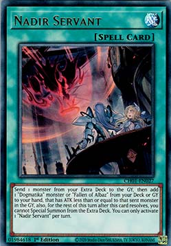 Nadir Servant - THE CHRONICLES DECK: The Fallen & The Virtuous (All-Foil Edition) (Ultra Rare) [CH01-027]