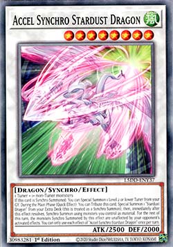 Accel Synchro Stardust Dragon - Legendary 5D's Decks (Common) [L5DD-Y37]