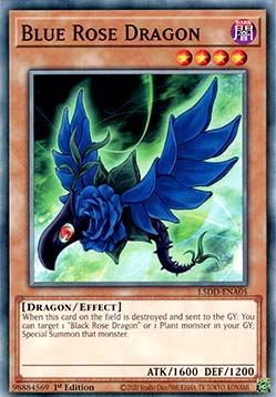 Blue Rose Dragon - Legendary 5D's Decks (Common) [L5DD-A05]
