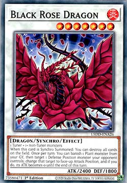 Black Rose Dragon (V.2 - Common) - Legendary 5D's Decks (Common) [L5DD-A26]