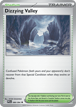Dizzying Valley - Phantasmal Flames (Uncommon) [PFL-088]