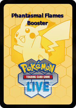 Phantasmal Flames Live Code Card: Booster - Phantasmal Flames: Additionals (Online Code Card)
