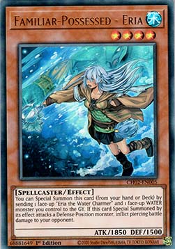 Familiar-Possessed - Eria - THE CHRONICLES DECK: Spirit Charmers (All-Foil Edition) (Ultra Rare) [CH02-005]