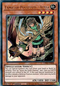 Familiar-Possessed - Aussa - THE CHRONICLES DECK: Spirit Charmers (All-Foil Edition) (Ultra Rare) [CH02-008]