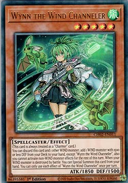 Wynn the Wind Channeler - THE CHRONICLES DECK: Spirit Charmers (All-Foil Edition) (Ultra Rare) [CH02-011]