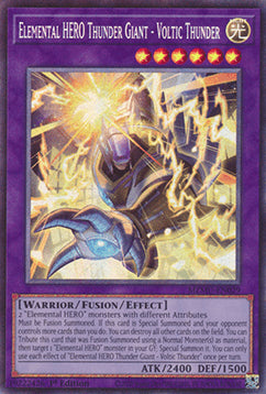 Elemental HERO Thunder Giant - Voltic Thunder (V.2 - Collectors Rare) - Maze of Muertos (Collectors Rare) [MZMU-029]
