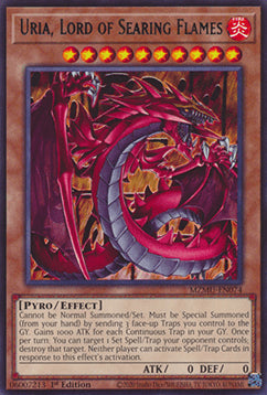 Uria, Lord of Searing Flames (V.2 - Rare) - Maze of Muertos (Rare) [MZMU-074]