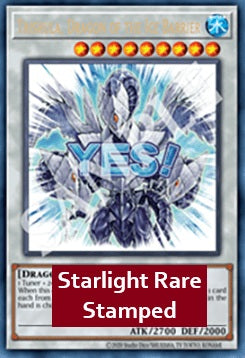 Trishula, Dragon of the Ice Barrier (V.2 - Starlight Rare)