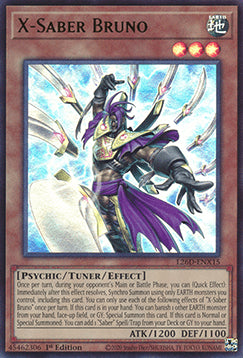 X-Saber Bruno (V.2 - Ultra Rare) - Legendary Modern Decks 2026 (Ultra Rare) [L26D-X15]