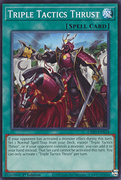 Triple Tactics Thrust (V.2 - Common) - Legendary Modern Decks 2026 (Common) [L26D-X24]