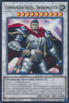 Commander Souza, Swordmaster (V.1 - Ultra Rare) - Legendary Modern Decks 2026 (Ultra Rare) [L26D-X42]