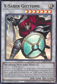 X-Saber Gottoms (V.1 - Ultra Rare) - Legendary Modern Decks 2026 (Ultra Rare) [L26D-X43]