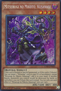 Mitsurugi no Mikoto, Kusanagi - Legendary Modern Decks 2026 (Secret Rare) [L26D-M04]
