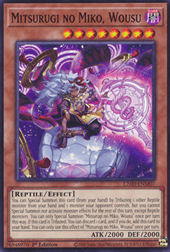 Mitsurugi no Miko, Wousu - Legendary Modern Decks 2026 (Common) [L26D-M07]