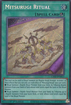 Mitsurugi Ritual (V.2 - Secret Rare) - Legendary Modern Decks 2026 (Secret Rare) [L26D-M15]