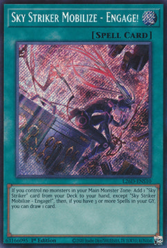 Sky Striker Mobilize - Engage! (V.2 - Secret Rare) - Legendary Modern Decks 2026 (Secret Rare) [L26D-S10]