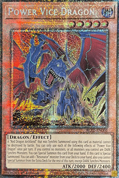 Power Vice Dragon (V.2 - Starlight Rare) - Blazing Dominion (Starlight Rare) [BLZD-002]