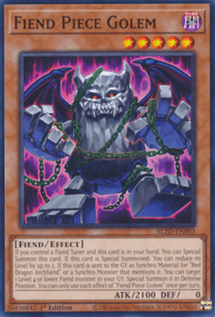 Fiend Piece Golem - Blazing Dominion (Common) [BLZD-003]